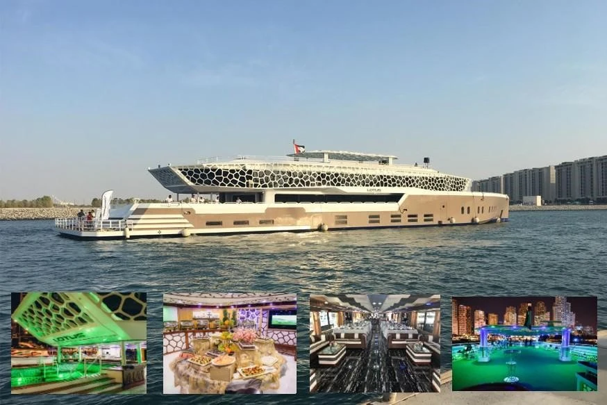 Lotus Mega Yacht Dinner Cruise VIP Package