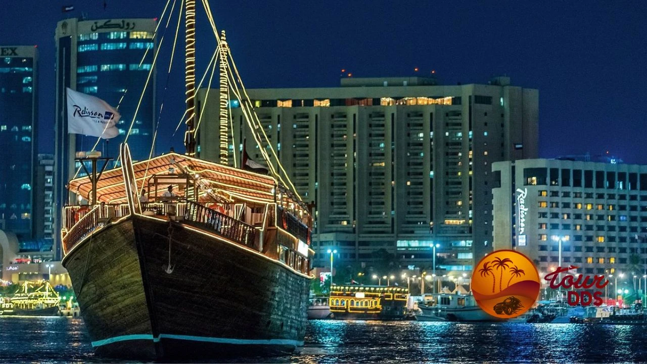 New Year Evening Standard Dhow Cruise Dubai Marina - Lower Dec Table Price