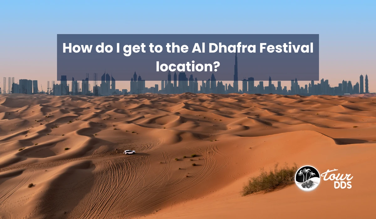 How do I get to the Al Dhafra Festival location?